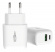 USB-LADDARE HC218PD 20W VIT USB-LADDARE HC218PD 20W VIT